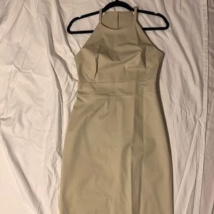 Banana Republic sleeveless khaki dress size 4P